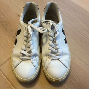 Veja White and Black Women's Sneakers